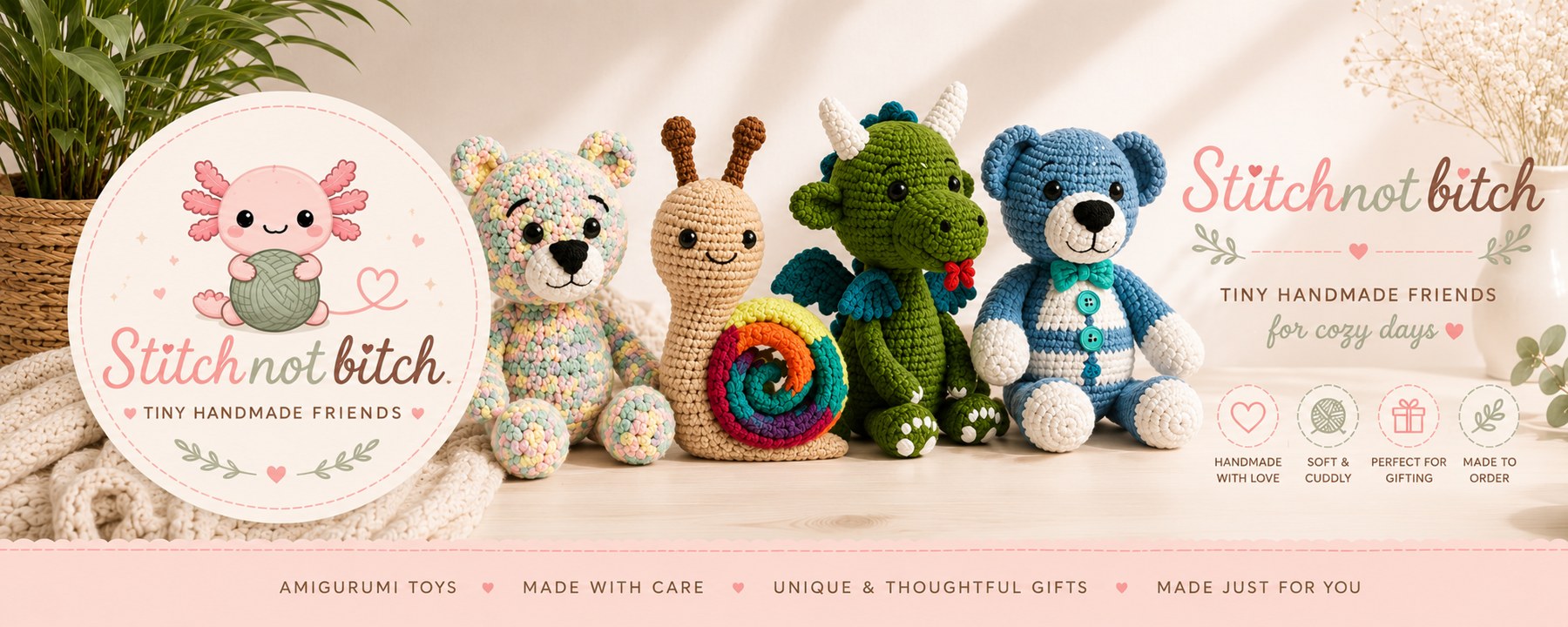 Stitchnotbitch — tiny handmade friends
