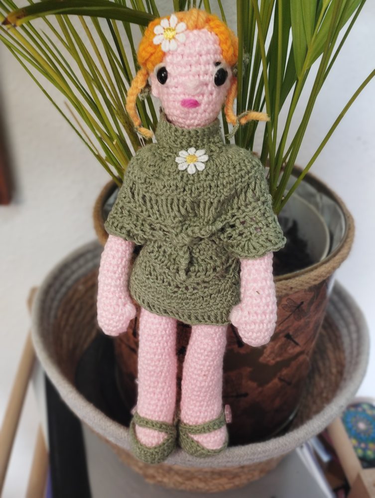 Little crocheted character